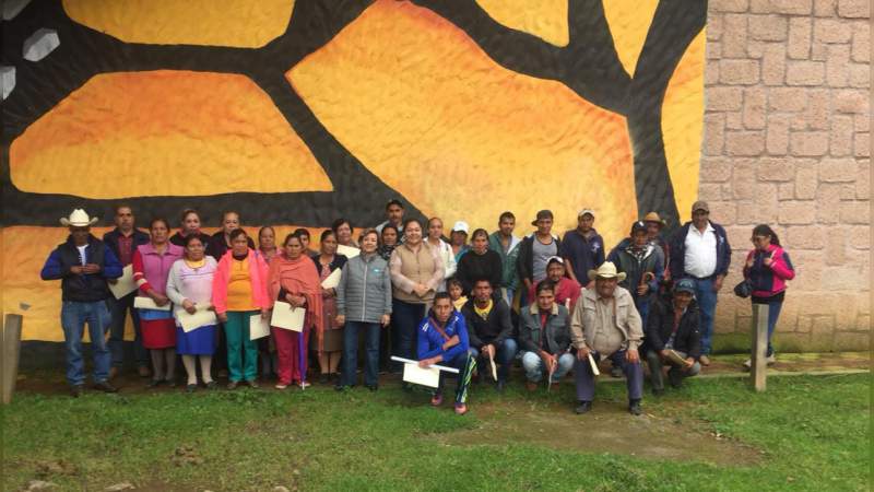 Capacitan en materia turística a ejidatarios de los santuarios de la Mariposa Monarca - Foto 0 