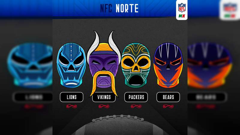NFL celebra la Independencia de México con máscaras de sus equipos - Foto 4 