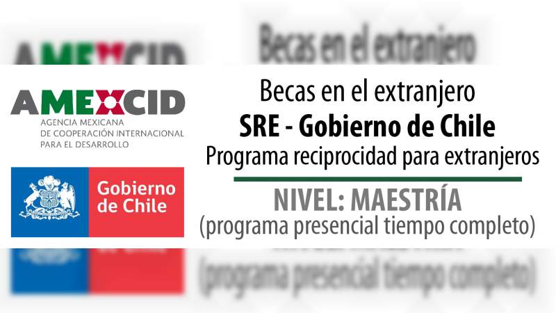 Abierta convocatoria para realizar estudios de maestría en Chile - Foto 0 