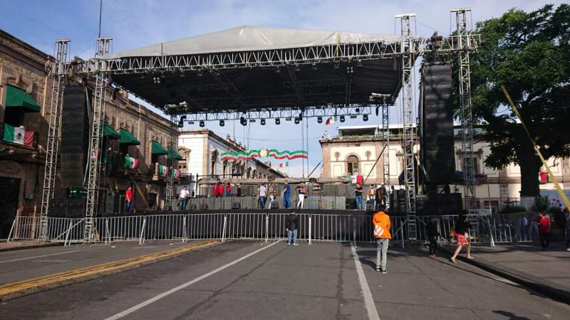 Actividades culturales y musicales para el Grito de Independencia en Morelia 