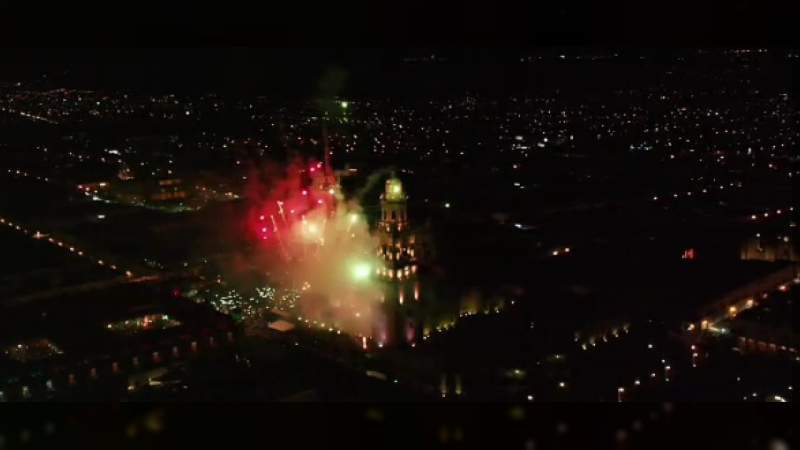 Catedral de Morelia luce nueva Iluminación 