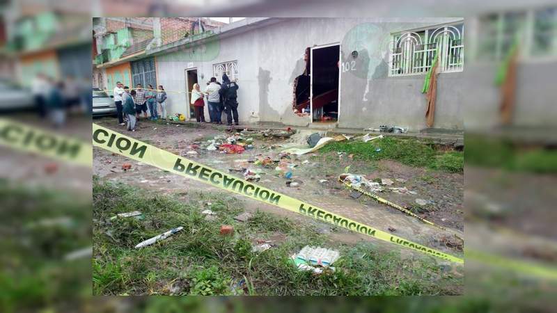Muere un hombre aplastado por una pared en Salvatierra, Guanajuato - Foto 0 