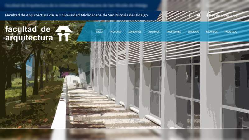 Difunden convocatoria para crear el logotipo por el 40 Aniversario de la Facultad de Arquitectura 