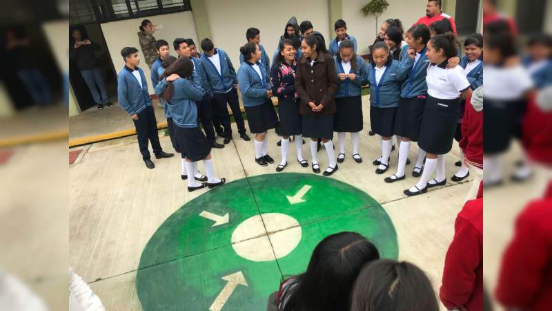 Más de 11 mil Escuelas de Educación Básica en Michoacán participaron en el macro simulacro Nacional - Foto 2 