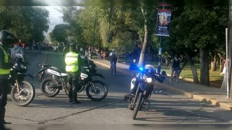 CNTE se manifiesta en la Secretaría de Finanzas 