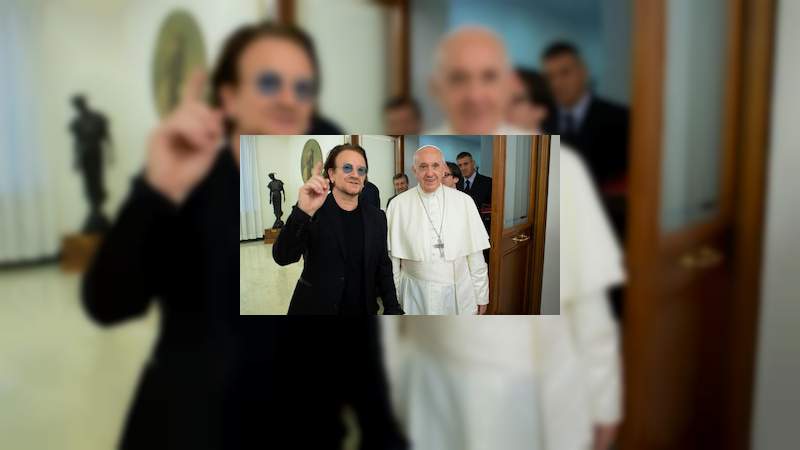 Papa Francisco y Bono se reúnen para hablar sobre pederastia en la Iglesia Católica 