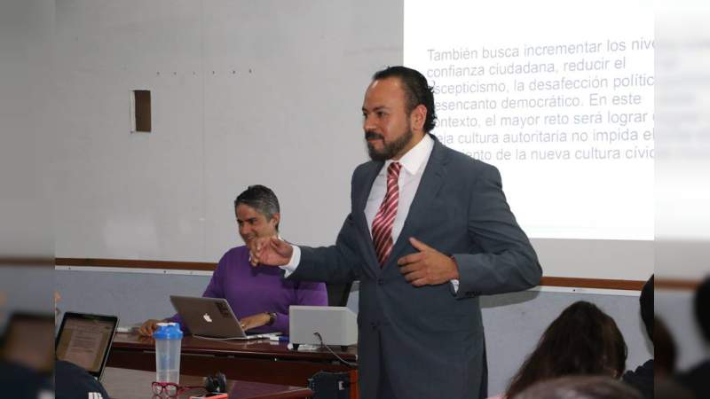 Magistrado Salvador Alejandro Pérez Contreras imparte conferencia a alumnos del ITESM campus Morelia 