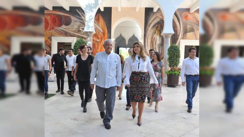 López Obrador se reúne con Claudia Pavlovich 