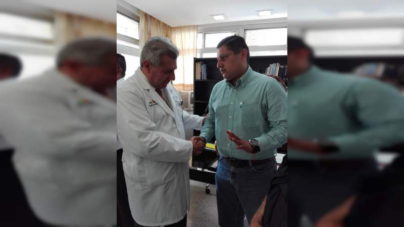 Cabildear recursos para el hospital general de Uruapan es un reto expresó el Diputado Federal, Ignacio Campos Equihua - Foto 0 