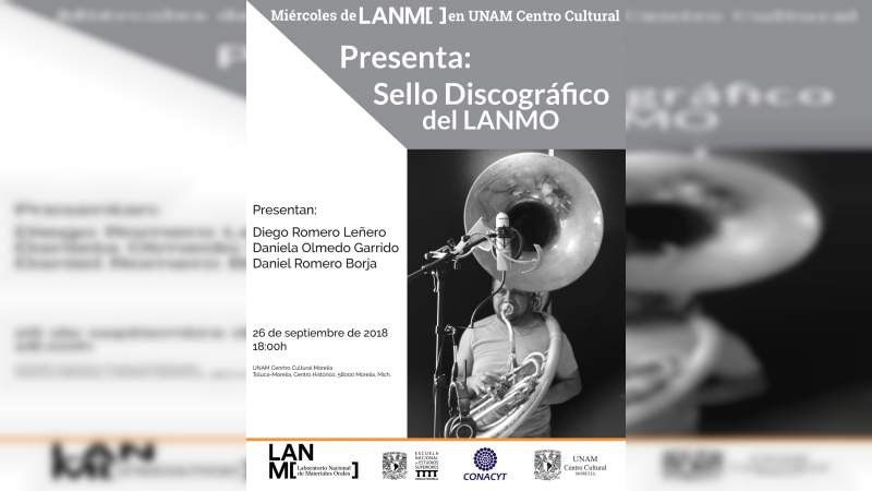 Presentación del sello discográfico del LANMO: LANMO Discografía 