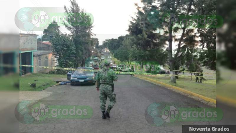 Lo atacan y hieren a balazos en Apaseo El Alto, Guanajuato 
