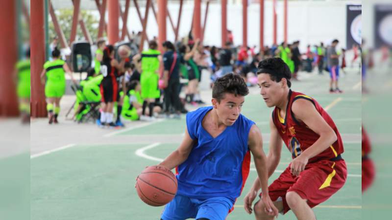 Michoacán, Estado de México y la Ciudad de México lideran el XIII Torneo Nacional de Básquetbol 