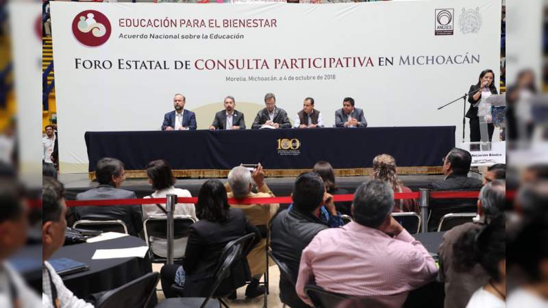 Foro Educativo registró amplia participación para construcción de política educativa 
