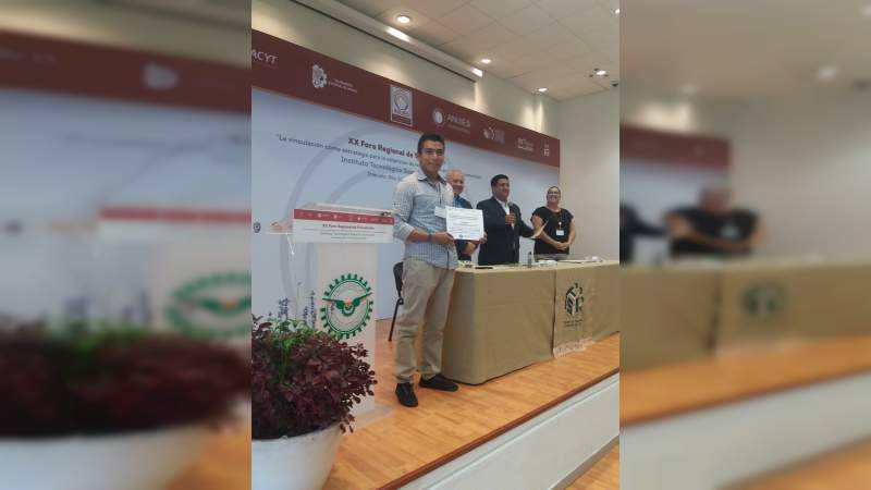 Estudiante nicolaita obtiene primer lugar en evento regional de la Red de Vinculación RCO de ANUIES - Foto 2 
