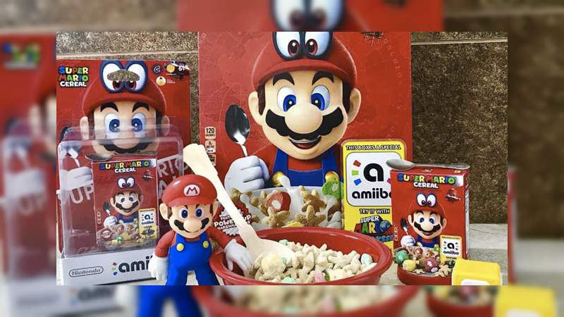 Cereal de Super Mario llega a México 
