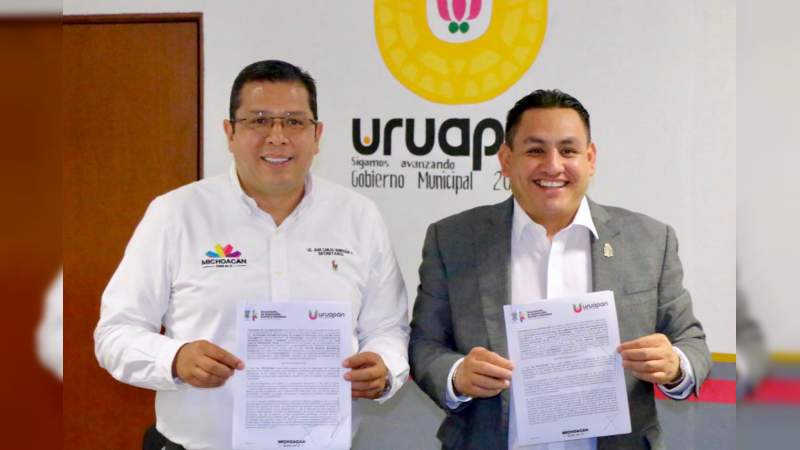 Sedesoh y Uruapan firman convenio para erradicar carencia alimentaria   