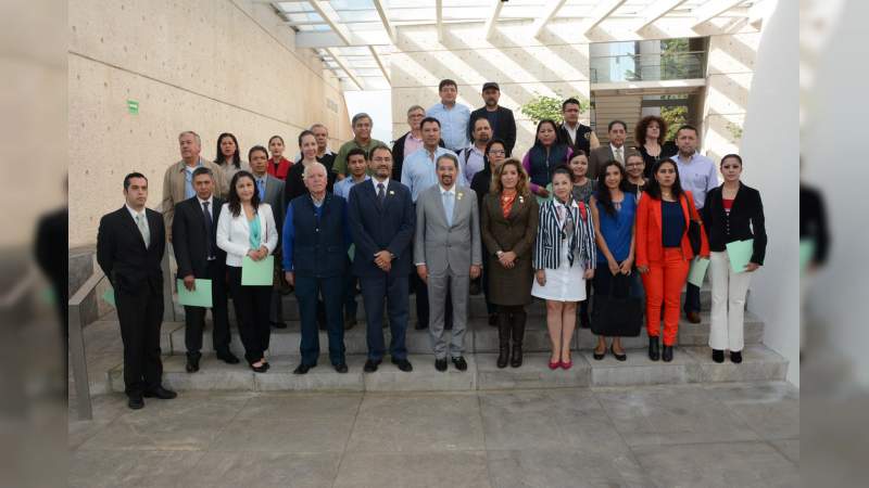 Reconocimiento estatal para la Red Universitaria de Vinculación y Extensión Nicolaita 