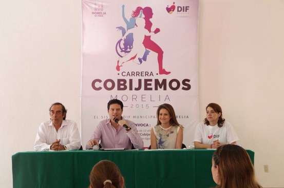 Invita Ayuntamiento de Morelia a participar en la carrera infantil "Cobijando a Morelia" 