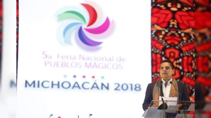 Recibe Michoacán magno evento de la Quinta Feria Nacional de Pueblos Mágicos  - Foto 1 