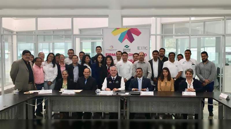 Firma Coepredv y Conalep convenio para promover la no discriminación - Foto 0 