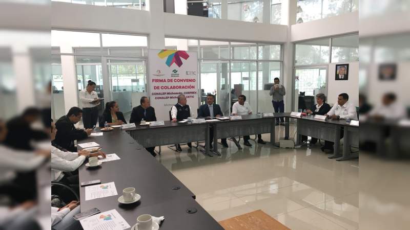 Firma Coepredv y Conalep convenio para promover la no discriminación - Foto 1 