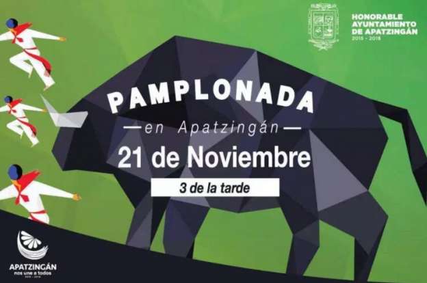 Aclara Sectur Michoacán que no participa en la "Pamplonada" de Apatzingan 