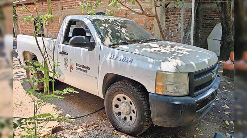 A la Secretaría de Salud de Michoacán le han robado 9 vehículos oficiales 