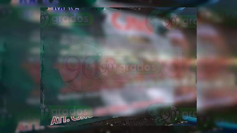 Aparecen narcomantas del Cartel Jalisco en municipios de Guanajuato 