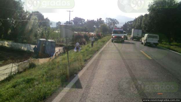 Muere hombre arrollado por camioneta en Tangancícuaro, Michoacán - Foto 2 