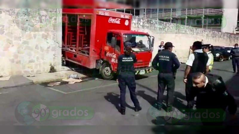 Normalistas saquean camiones repartidores en el Centro Histórico de Morelia - Foto 4 