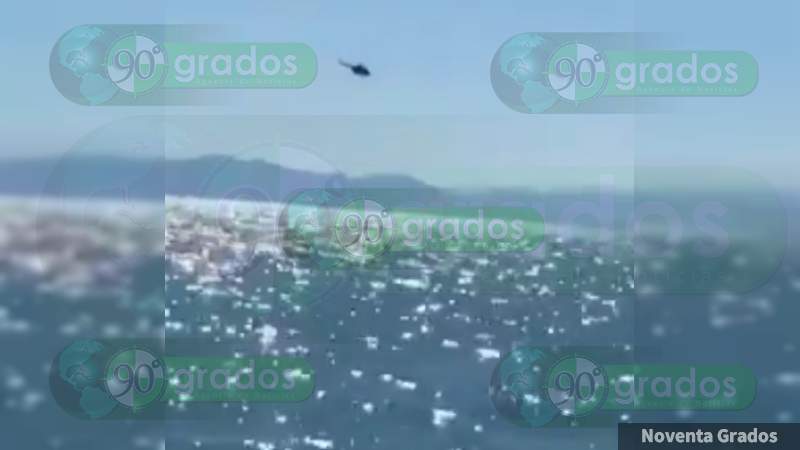 Cae al mar helicóptero con 9 elementos de la Marina en Baja California; hay un desaparecido - Foto 1 