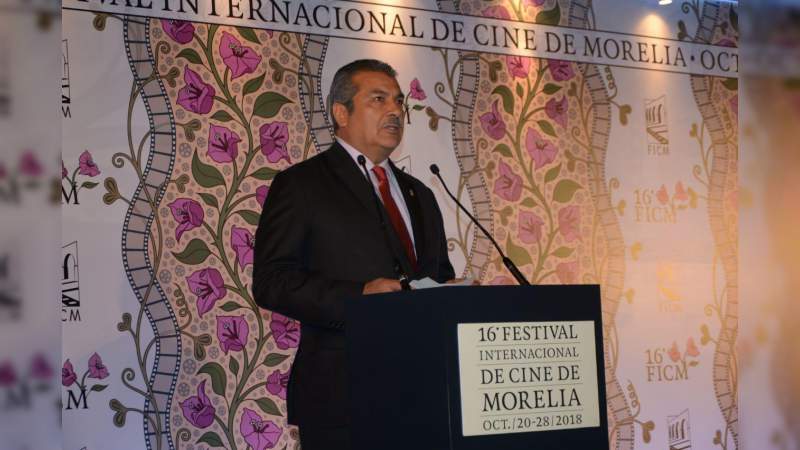 Raúl Morón Orozco dio inicio a la décimo sexta edición del Festival Internacional de Cine de Morelia - Foto 2 