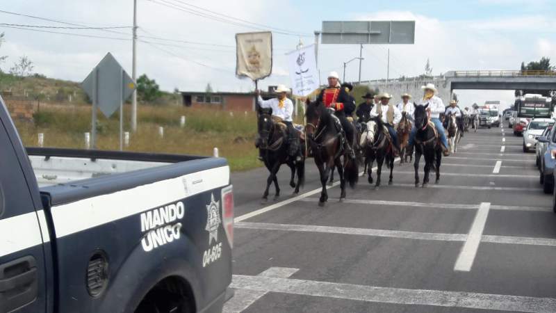 Avanza la Cabalgata Morelos 