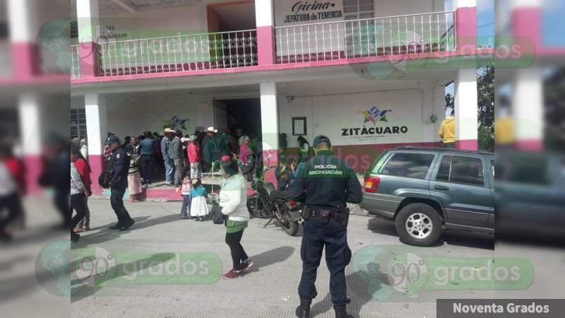Implementa SSP operativo durante elecciones en Zitácuaro, Michoacán - Foto 1 