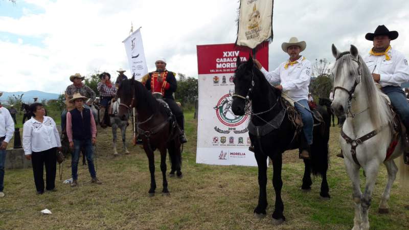 Finaliza la XXIV Cabalgata Morelos 