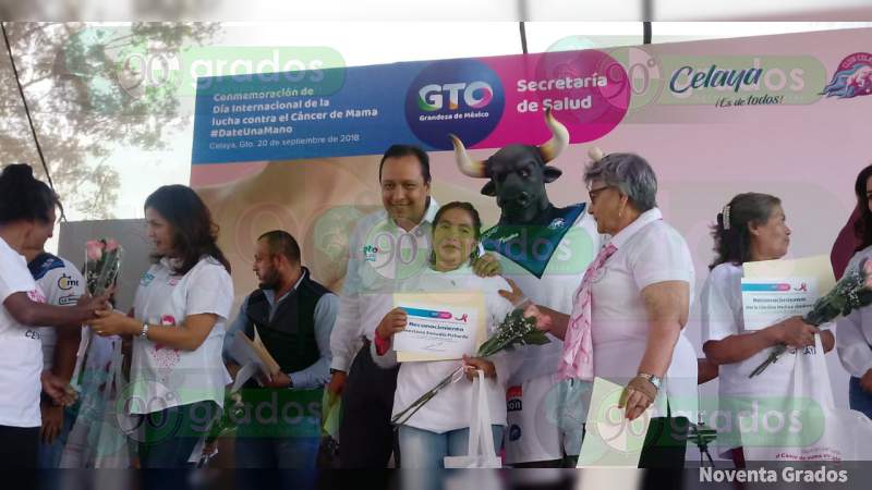 Arranca campaña Date una Mano contra el cáncer de mama en Guanajuato  - Foto 0 