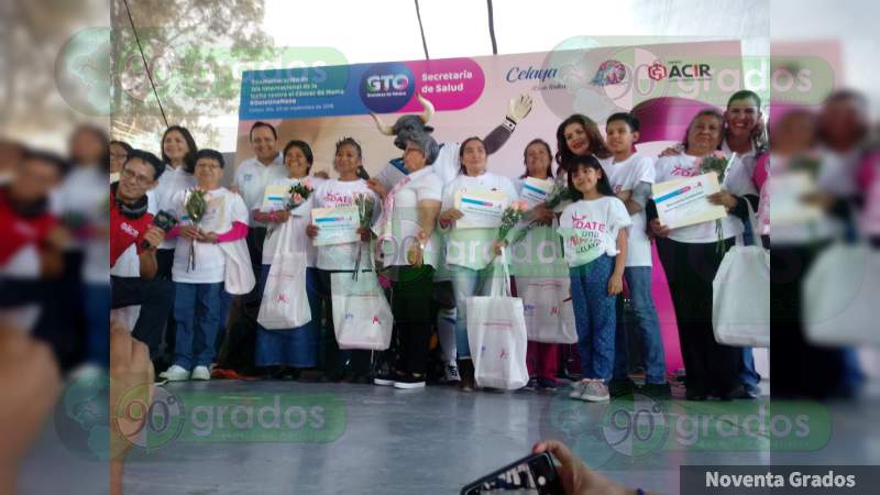 Arranca campaña Date una Mano contra el cáncer de mama en Guanajuato  - Foto 1 