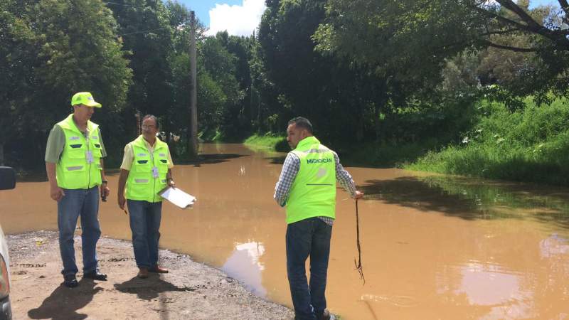 Inicia SSM atención sanitaria emergente en zonas inundadas de Morelia 