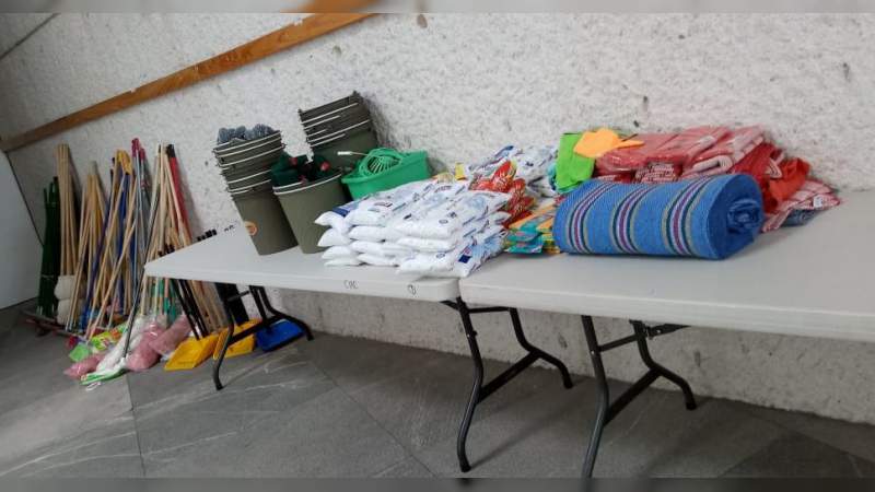  Nuevamente los nicolaitas muestran su solidaridad ante contingencias ambientales - Foto 1 