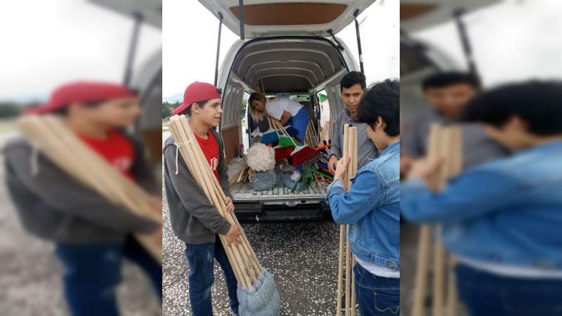  Nuevamente los nicolaitas muestran su solidaridad ante contingencias ambientales - Foto 2 