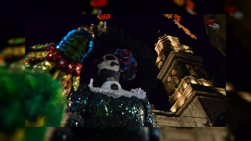 Morelia listo para la celebración de la noche de muertos 