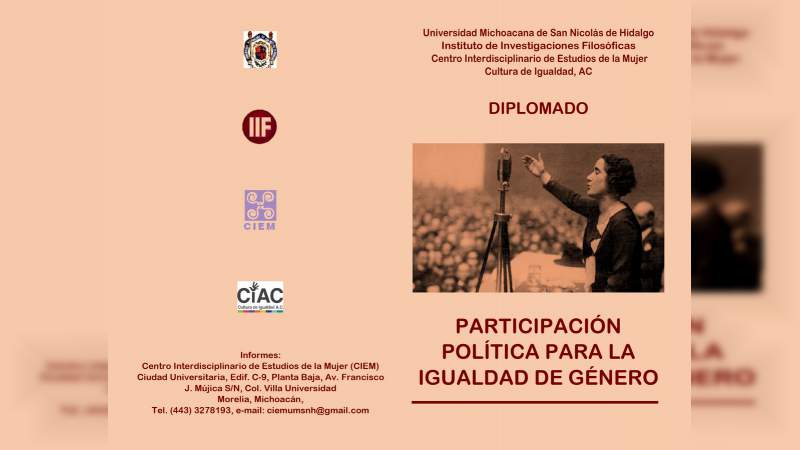 Casa de Hidalgo abre diplomado sobre equidad de género en la participación política - Foto 0 