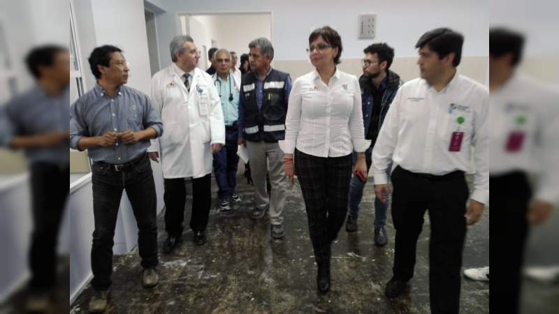 El 5 de noviembre se inaugurará el área Materno- Infantil y Urgencias del Hospital General de Uruapan “Dr. Pedro Daniel Martínez” 