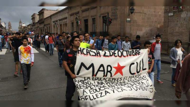 CUL marchará este miércoles en Morelia 