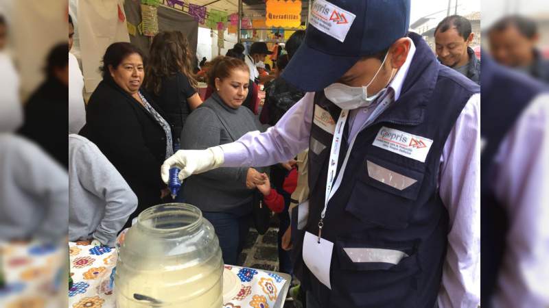 Vigila SSM, sanidad de alimentos en zona Lacustre por Noche de Muertos - Foto 1 