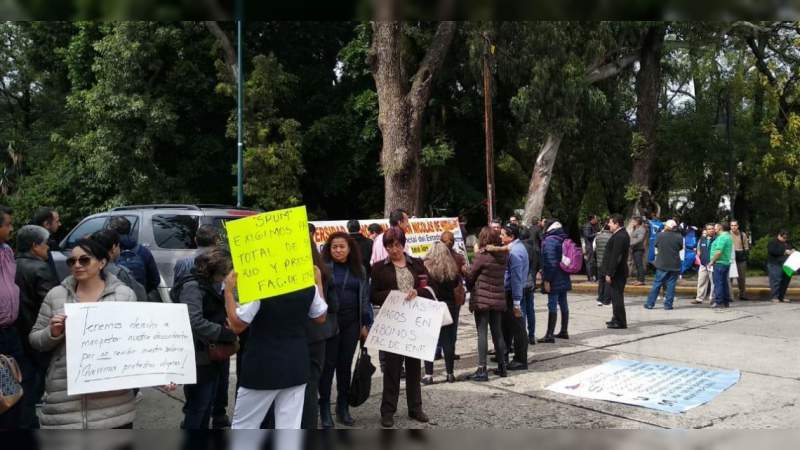 SPUM bloquea la avenida Ventura Puente 