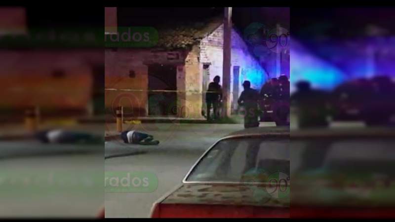Asesinan a un hombre en Sahuayo 