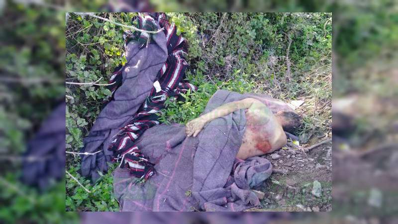 Abandonan cadáver encobijado en un camino de Celaya, Guanajuato - Foto 0 