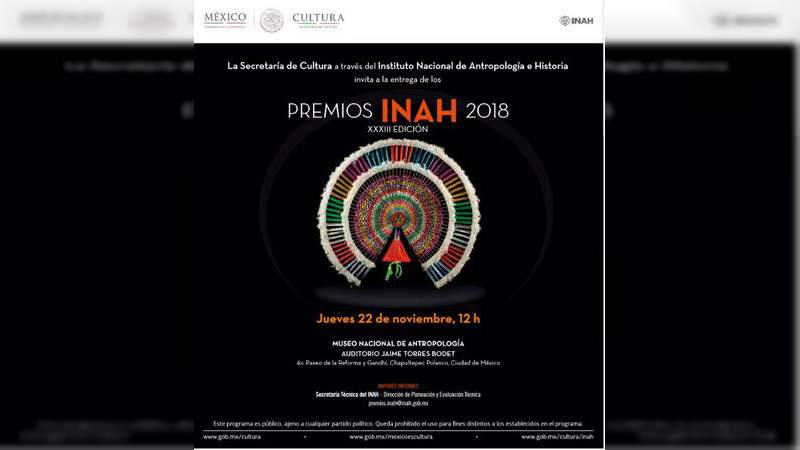 La nicolaita Paulina Sánchez Pineda, es reconocida por el INAH con el premio “Francisco Javier Clavijero” - Foto 0 