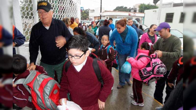 Inicia este 19 de noviembre horario de invierno en escuelas de Educación Básica y Media Superior: SEE 